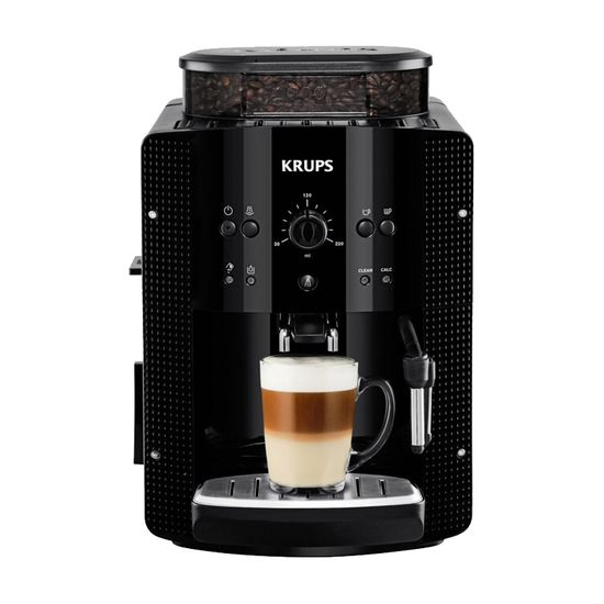 Aparat za esspeso kafu Krups EA 8108, 1450 W, 1.6 l, Crna