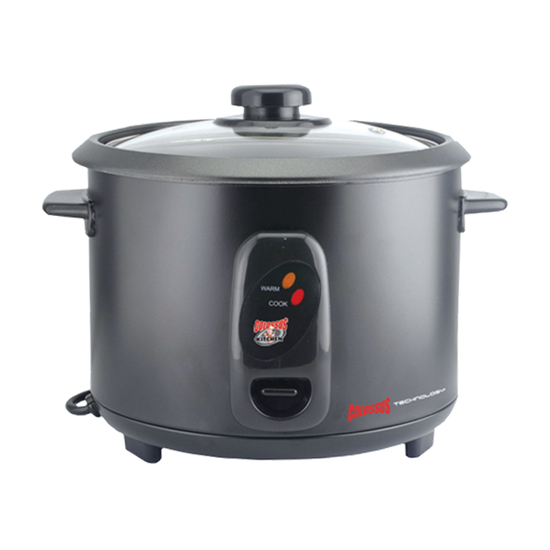 Aparat za parno kuvanje Colossus CSS-5235A, 2.8 l, 1000 W, Crna