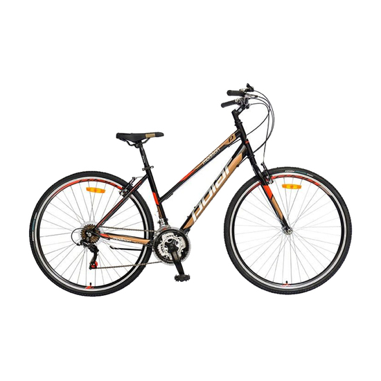 Bicikl Polar Madison BLACK RED GOLD B282S54180, Crna / crvena / zlatna