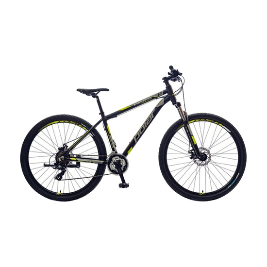 Bicikl Polar Mirage Sport B292A79191, Crna / siva / žuta, Za odrasle