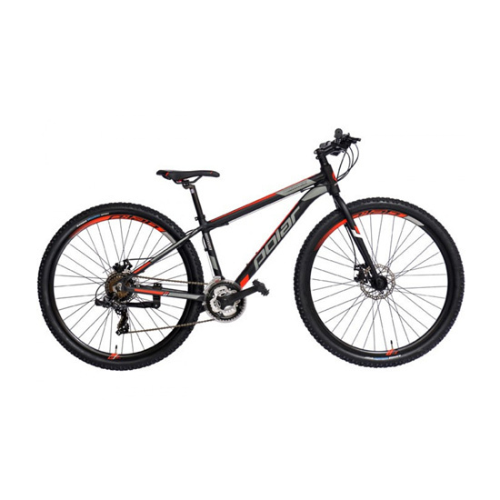 Bicikl Polar Mirage Urban Black-Red B292A13192-XL, Crni