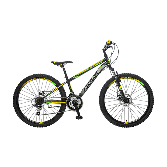 Bicikl Polar Sonic 26 FS DISC 262S02201, 26''/18, Crna / Zelena