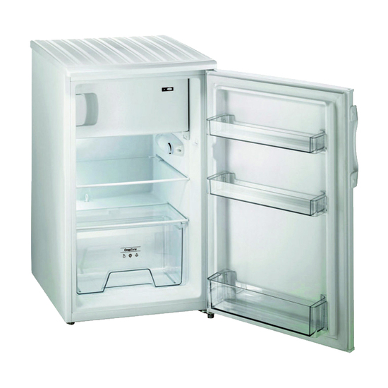 Frižider Gorenje RB 3091 ANW sa komorom, Samootapajući, 84 l, 14 l