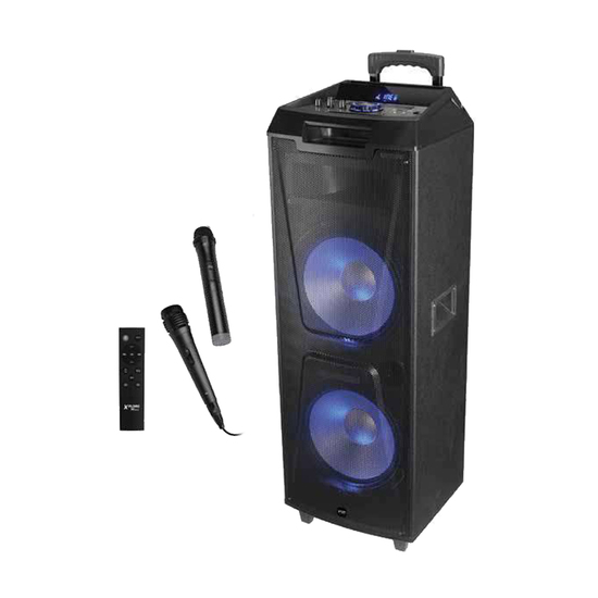 Karaoke Sistem Xplore KNOCKER XP8820, 900 W, Crna, Dva mikrofona