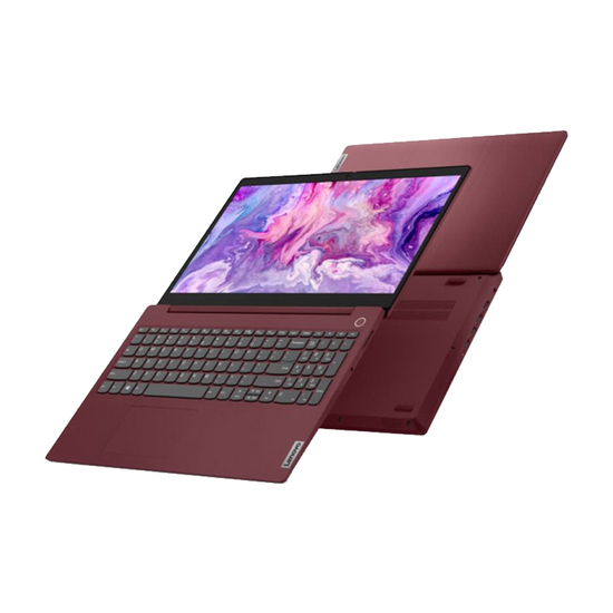 Laptop Lenovo 81W1006KYA 15ADA05 RED, 15.6'', 1920 x 1080 Full HD Anti - glare, AMD Ryzen 3 3250U, Integrisana AMD Radeon, 4 GB RAM, 256 GB SSD