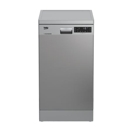 Mašina za pranje sudova Beko DFS 28021 X, 10 kompleta, širine 45 cm
