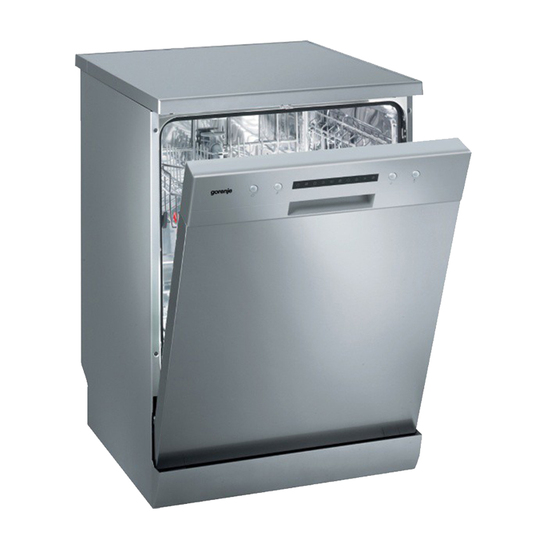 Mašina za pranje sudova Gorenje GS 62115 X, 12 kompleta, širine 60 cm