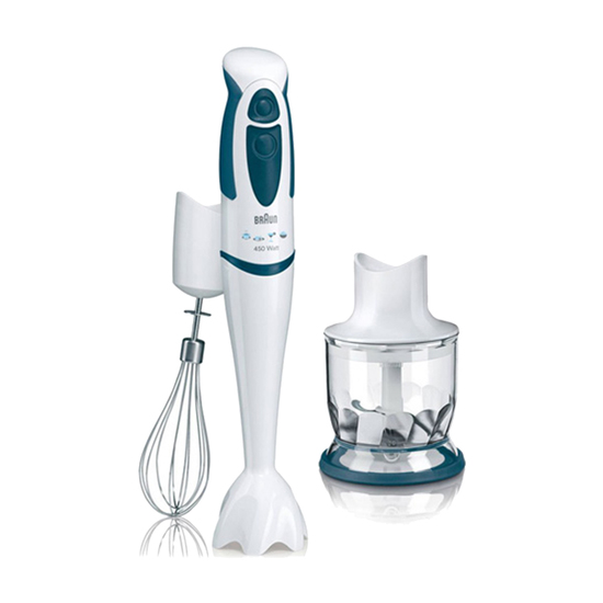 Mikser Braun MR 320 OMELETTE, štapni, 450 W
