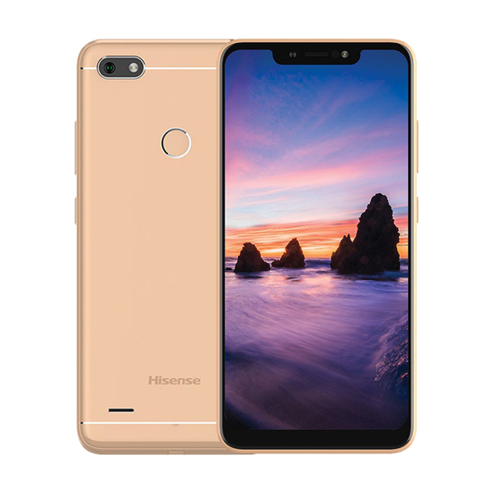 Mobilni telefon Hisense H12 Lite, Zlatna, Dual Sim, 6.19'', Quad Core, 3 GB, 13 Mpix i 8 Mpix