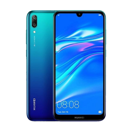 Mobilni telefon Huawei Y7 2019, Plava, Dual Sim, 6.26'', Octa Core, 3 GB, 13.0 + 2.0 / 8.0 Mpix