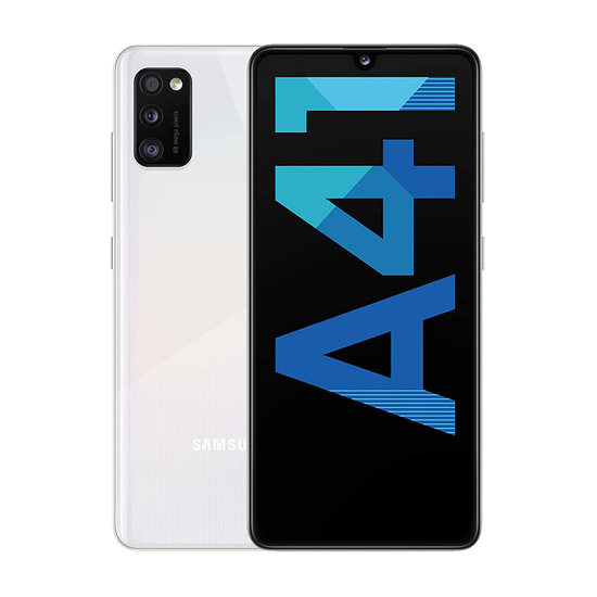 Mobilni telefon Samsung A41, Bela, 6.1'', Octa Core, 4 GB RAM, 64 GB, 25.0 / 48.0 + 8.0 + 5.0 Mpix