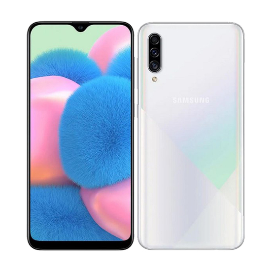 Mobilni telefon Samsung Galaxy A30S, Bela, Dual Sim, 6.4'', Octa Core, 4 GB, 16.0 Mpix i 25.0 / 8.0 / 5.0 Mpix