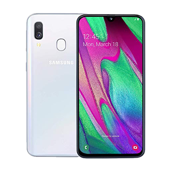 Mobilni telefon Samsung Galaxy A40, Bela, Dual Sim, 5.9