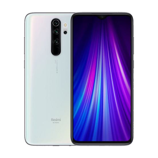 Mobilni telefon Xiaomi Redmi Note 8 Pro, Bela, Dual Sim, 6.53'', Octa Core, 128 GB, 6 GB RAM, 64.0 + 8.0 + 2.0 + 2.0 / 20.0 Mpix