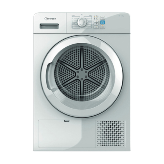 Outlet Mašina za sušenje veša Indesit YT CM08 8B, Kondenzaciona, 8 kg veša