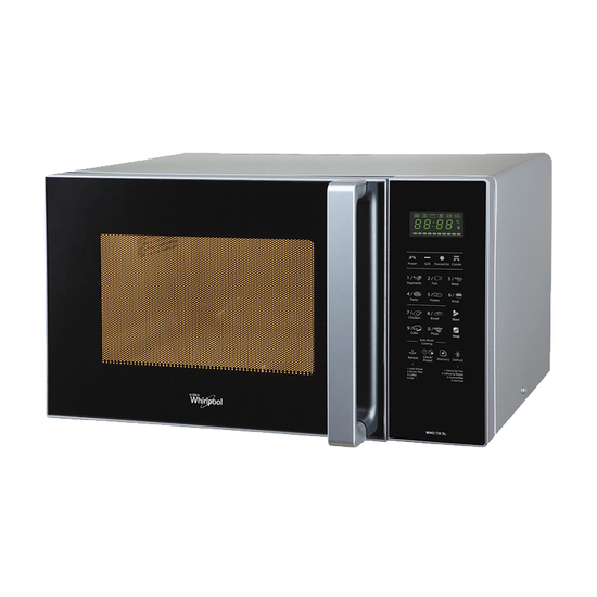 Outlet mikrotalasna peć Whirlpool MWO 730 SL, 900 W, 30 l, Srebrna