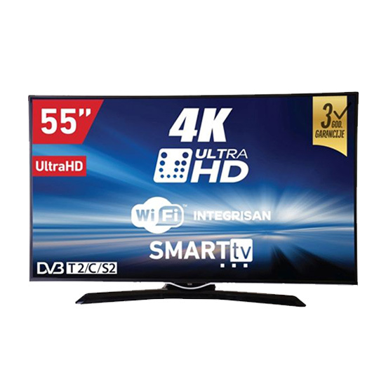 Televizor LED Vox UHD 55DSW400U, 55