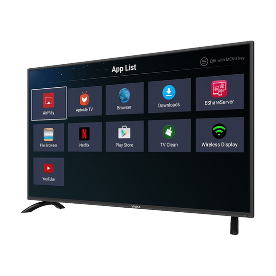 Televizor Vivax TV-40LE140T2S2SM, 40'' (102 cm), 1920 x 1080 Full HD, Smart