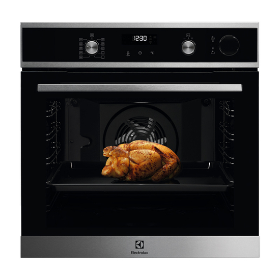 Ugradna rerna Electrolux EOC6P71X BI, 72 l, širine 59.6 cm, Inox / Crna