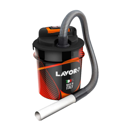 Usisivač za pepeo Lavor Ashley 410, 1000 W, Crna / Crvena / Narandžasta